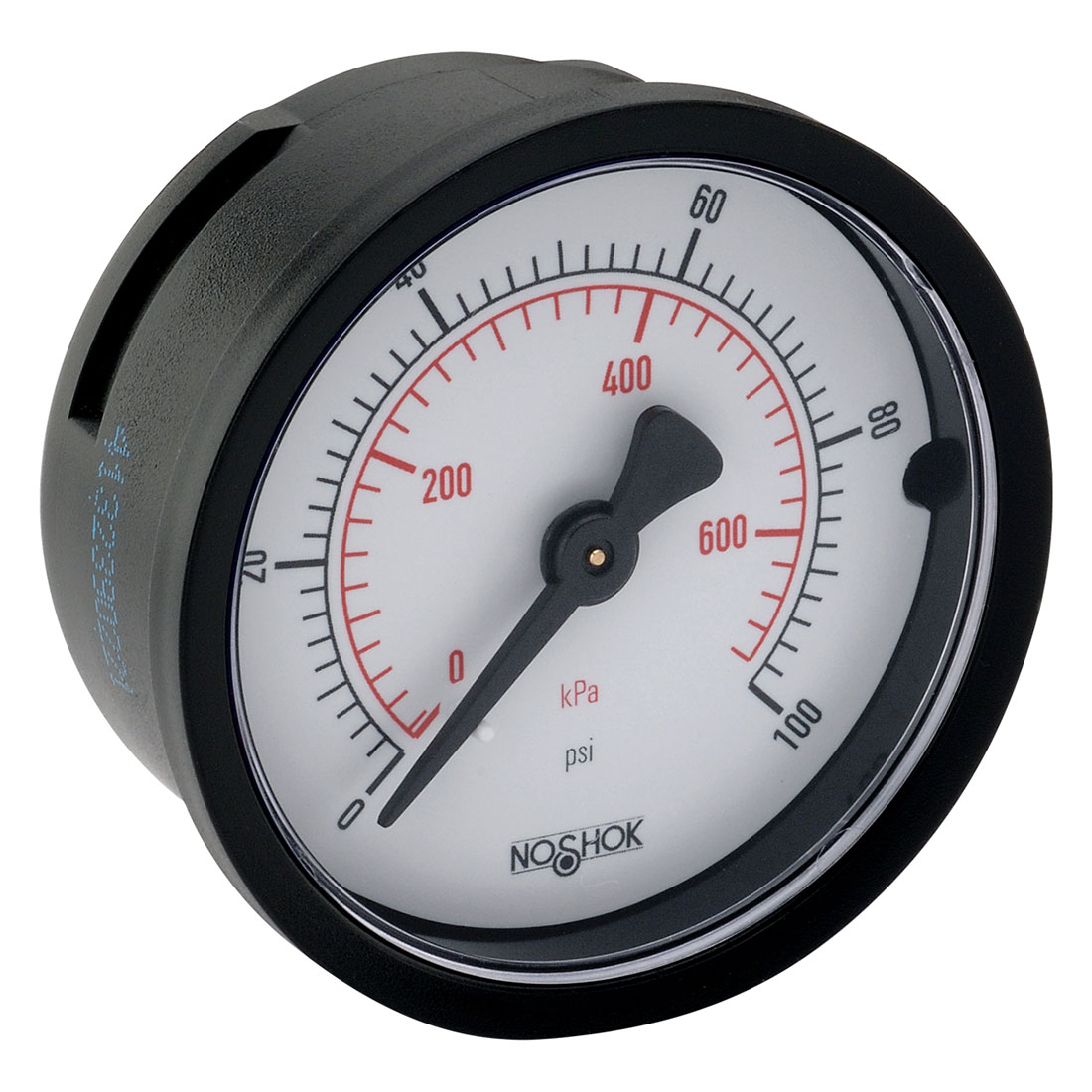 20-110-160-psi/kPa-BLFF 100 Series ABS and Steel Case Dry Pressure Gauges