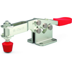 215-U Clamp supplied with neoprene spindle, Low profile 215-U 215 - Horizontal Hold-Down Toggle Locking Clamp