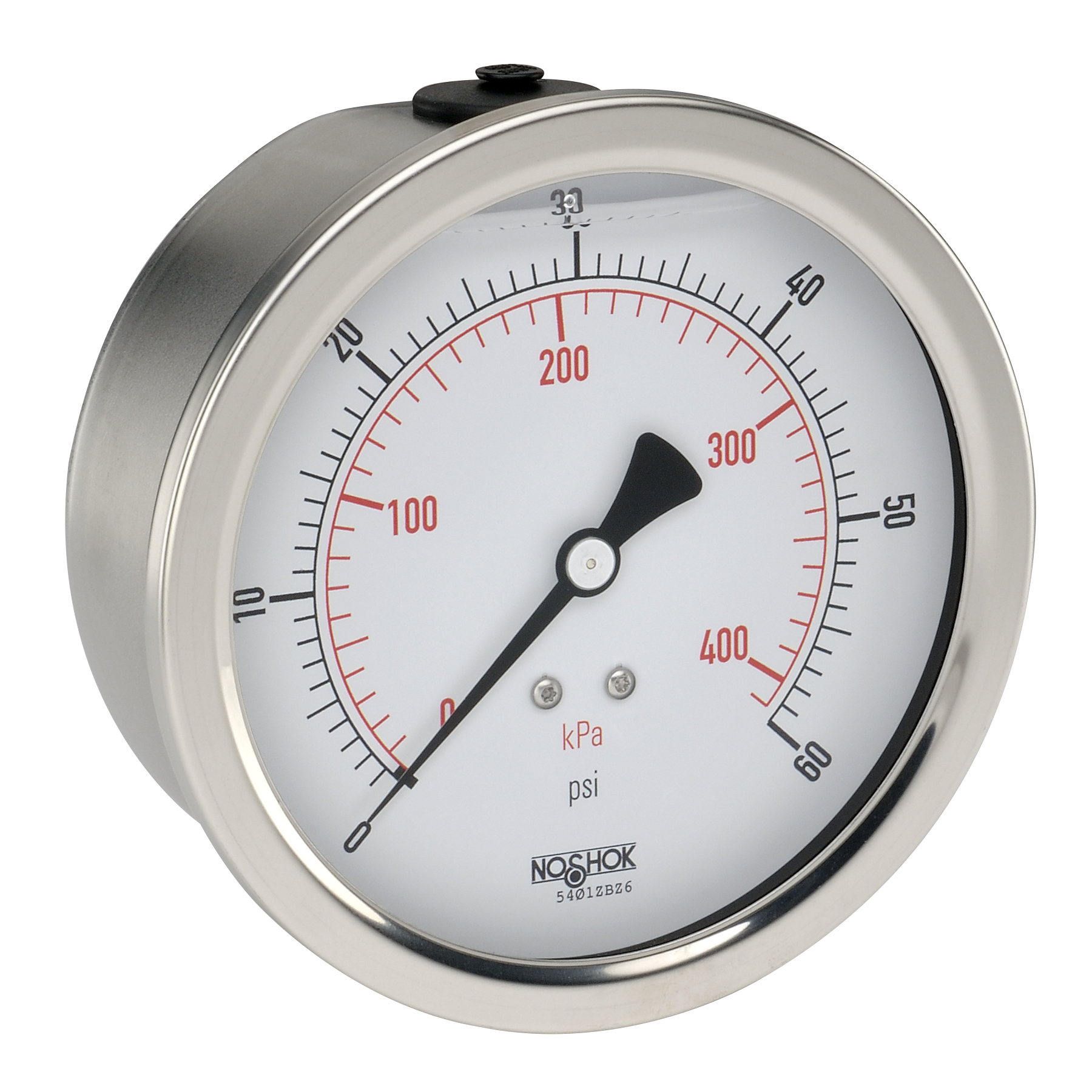 40-911-100-psi-SSFF 900 Series ABS and Stainless Steel Liquid Filled Pressure Gauges