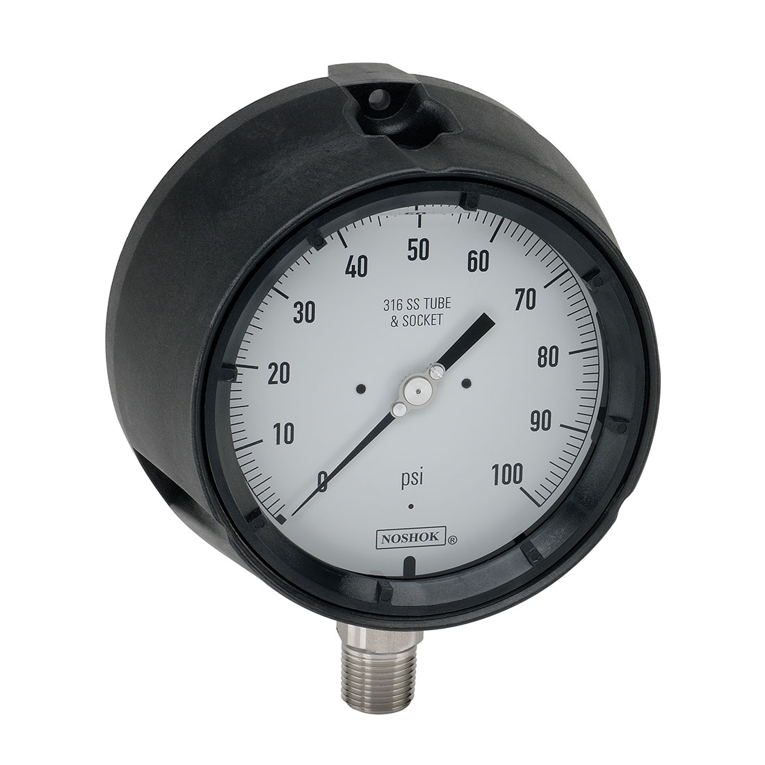 45-760-3000-psi/bar Dial Indicating Pressure Gauges 45-760-3000-psi/bar 600/700 Series Process Dry and Liquid Filled Pressure Gauges