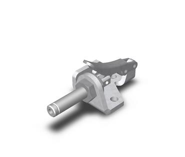 6001-MSS Base can be side mounted, 50% more holding capacity than model 601. Mounting pattern interchangeable with model 601 6001-MSS 6001 - Straight Line Action Clamp