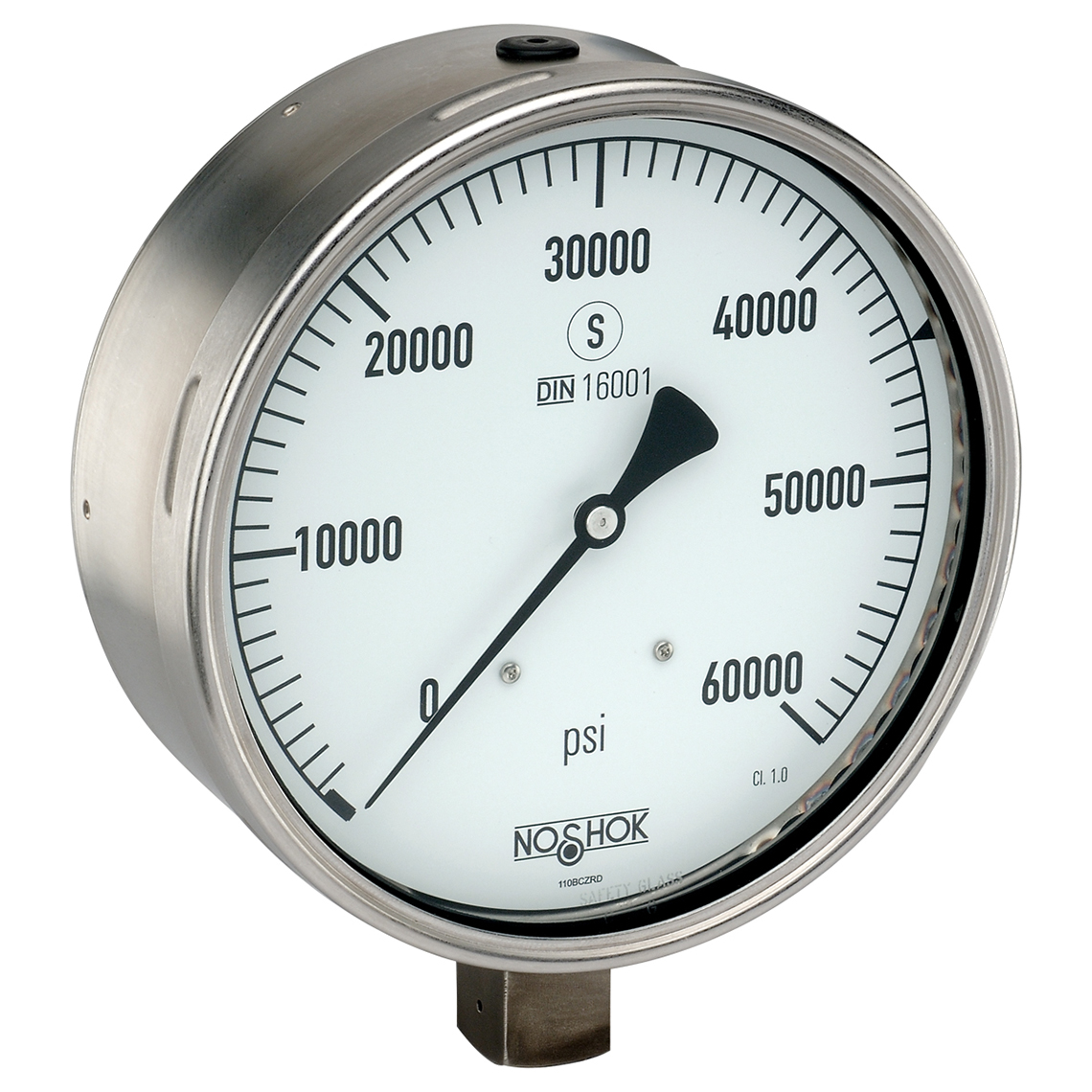 60-402-30000-psi-SP-SSFF 400/500 Series All Stainless Steel Dry and Liquid Filled Pressure Gauges