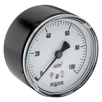 25-210-100-inH2O 200 Series Low Pressure Diaphragm Dry Pressure Gauges