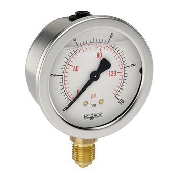 25-901-250-bar/psi-G1/4 900 Series ABS and Stainless Steel Liquid Filled Pressure Gauges