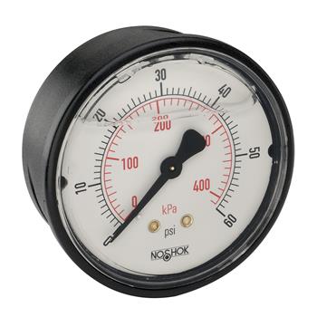 25-910-100-psi/kPa-PMC 900 Series ABS and Stainless Steel Liquid Filled Pressure Gauges