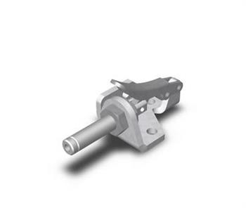 6001-MSS Base can be side mounted, 50% more holding capacity than model 601. Mounting pattern interchangeable with model 601 6001-MSS 6001 - Straight Line Action Clamp