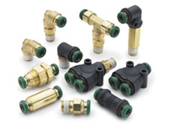 Push-to-Connect Fittings and Valves